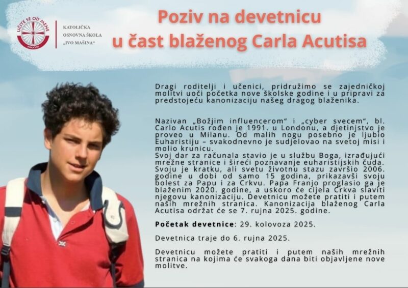 DEVETNICA – PRVI DAN
