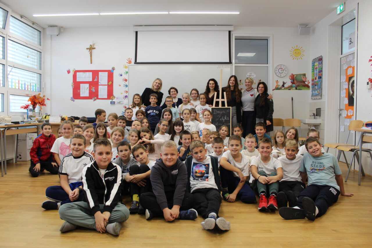 Susret učenika 3. razreda s autoricom Željkom Horvat-Vukeljom