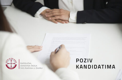 Poziv kandidatima na razgovor (intervju)