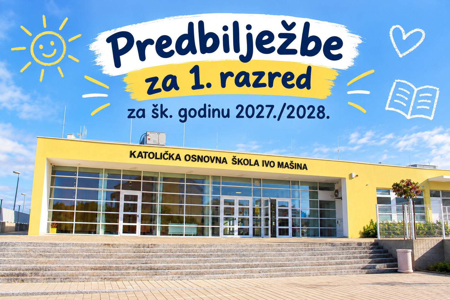 Predbilježba djece za upis u prvi razred za šk.god. 2027./2028.